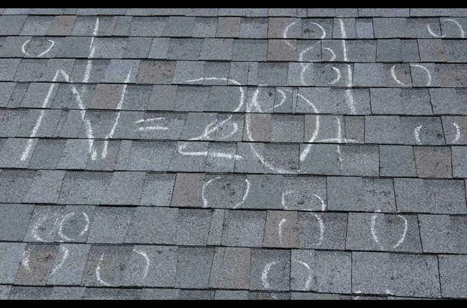 Storm Damage to Roof in DFW, TX