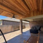 covered patio intallation