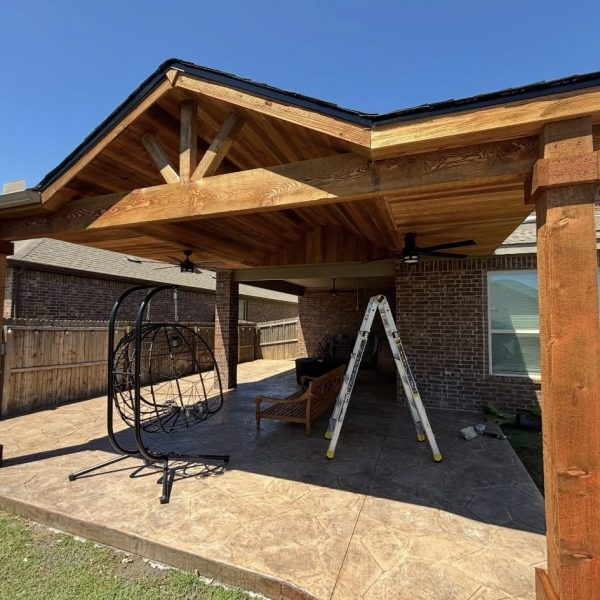 cedar patio cover