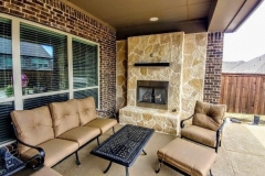 Outdoor Living and Fireplace in Dallas, TX