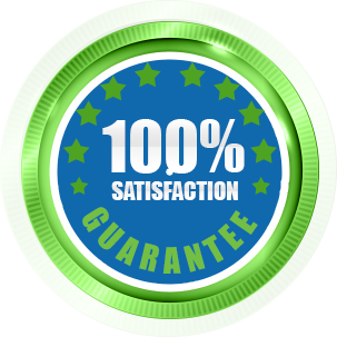 100 Satisfaction Guarantee Badge